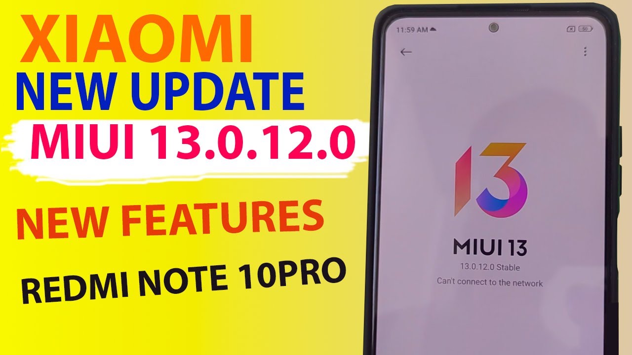 New Update MIUI 13.0.12.0 Android 12 - NEW FEATURES