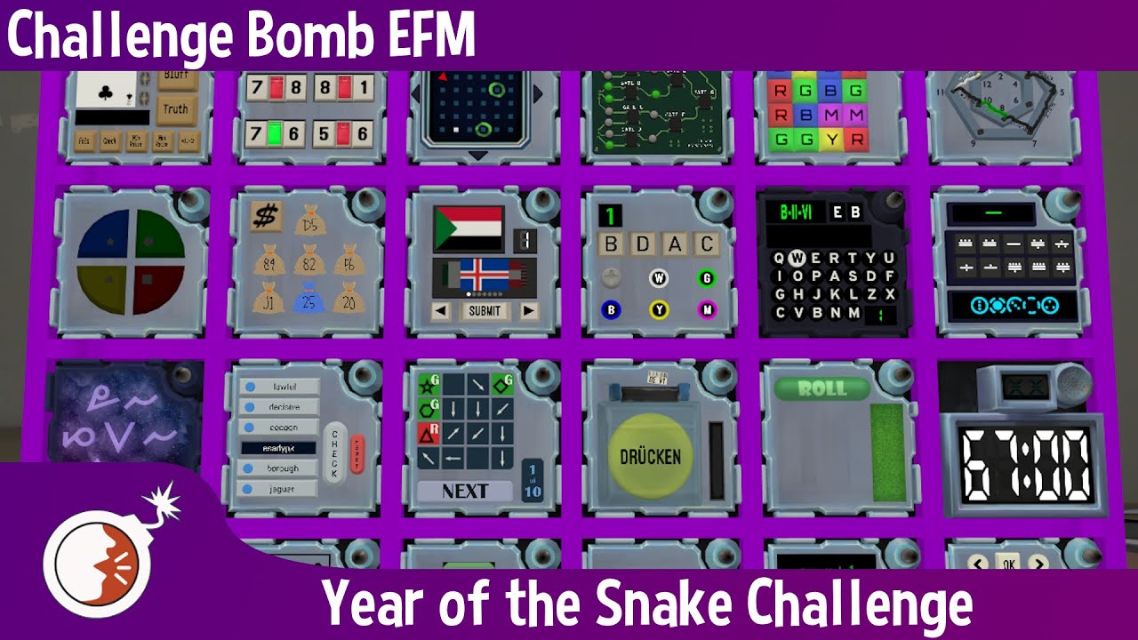 KTaNE - EFMing Year of the Snake Challenge
