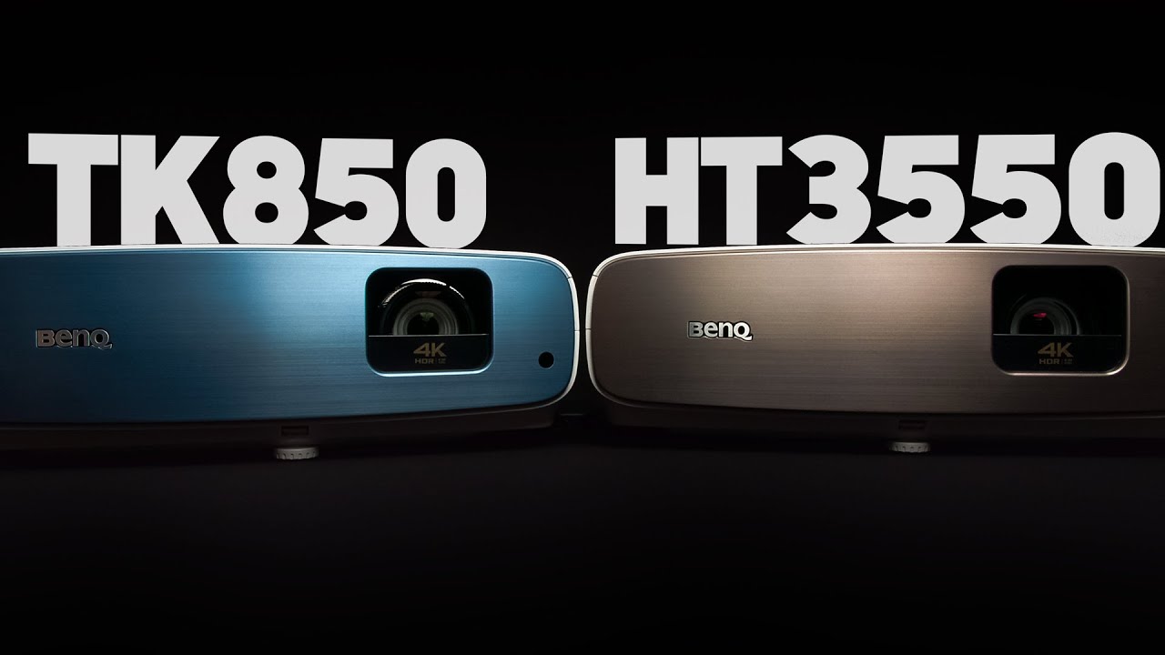 BenQ TK850 против HT3550: какой 4K-проектор ПОДОЙДЕТ ИМЕННО ВАМ?
