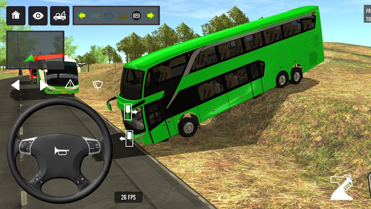 🤯🔥Bus simulator indonesia ll BUS SIMULATOR INDONESIA ll new euro coach l new euro trock 🤗#bus #games