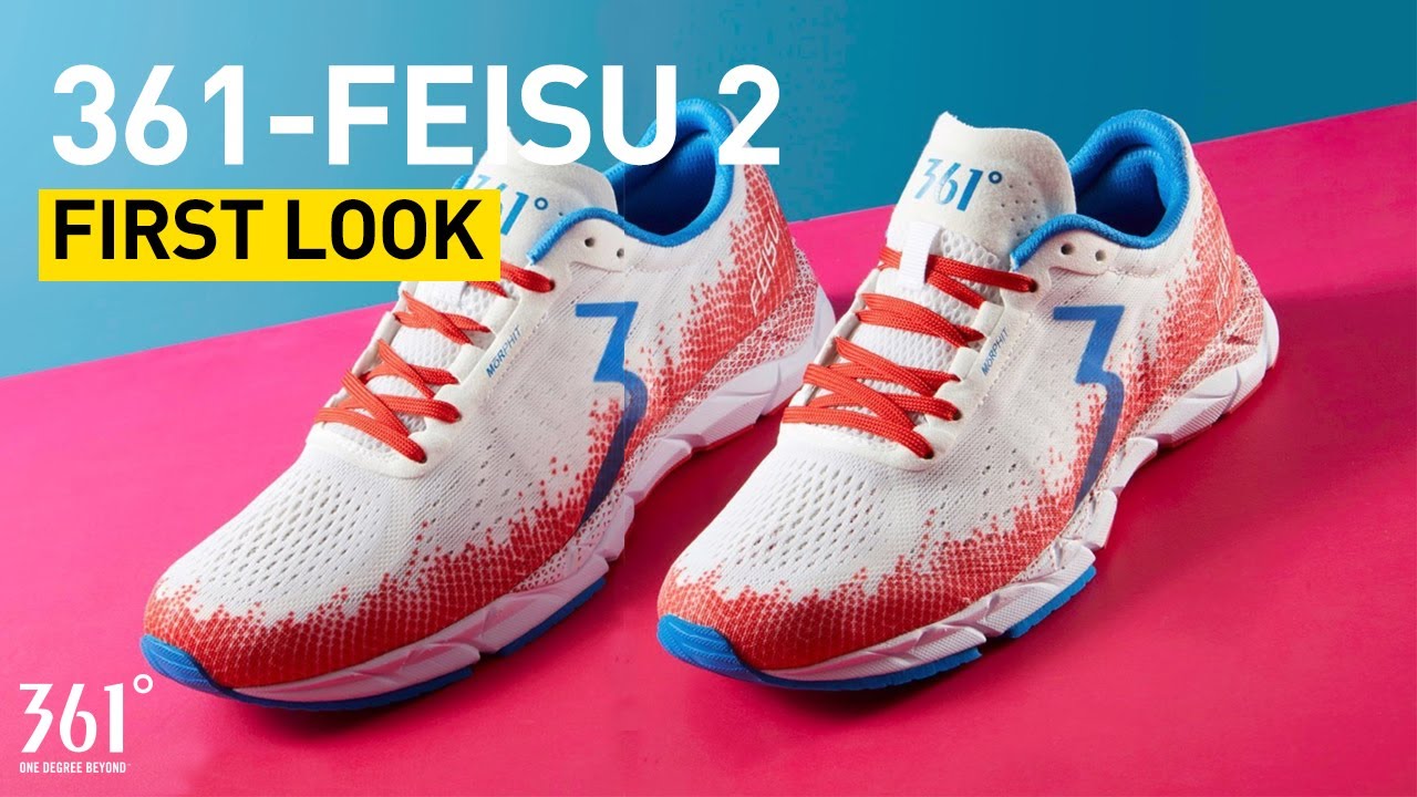 361 DEGREES RUNNING SHOE UPDATE - 361-Feisu 2 - In depth look - 361&ordm; USA - First look