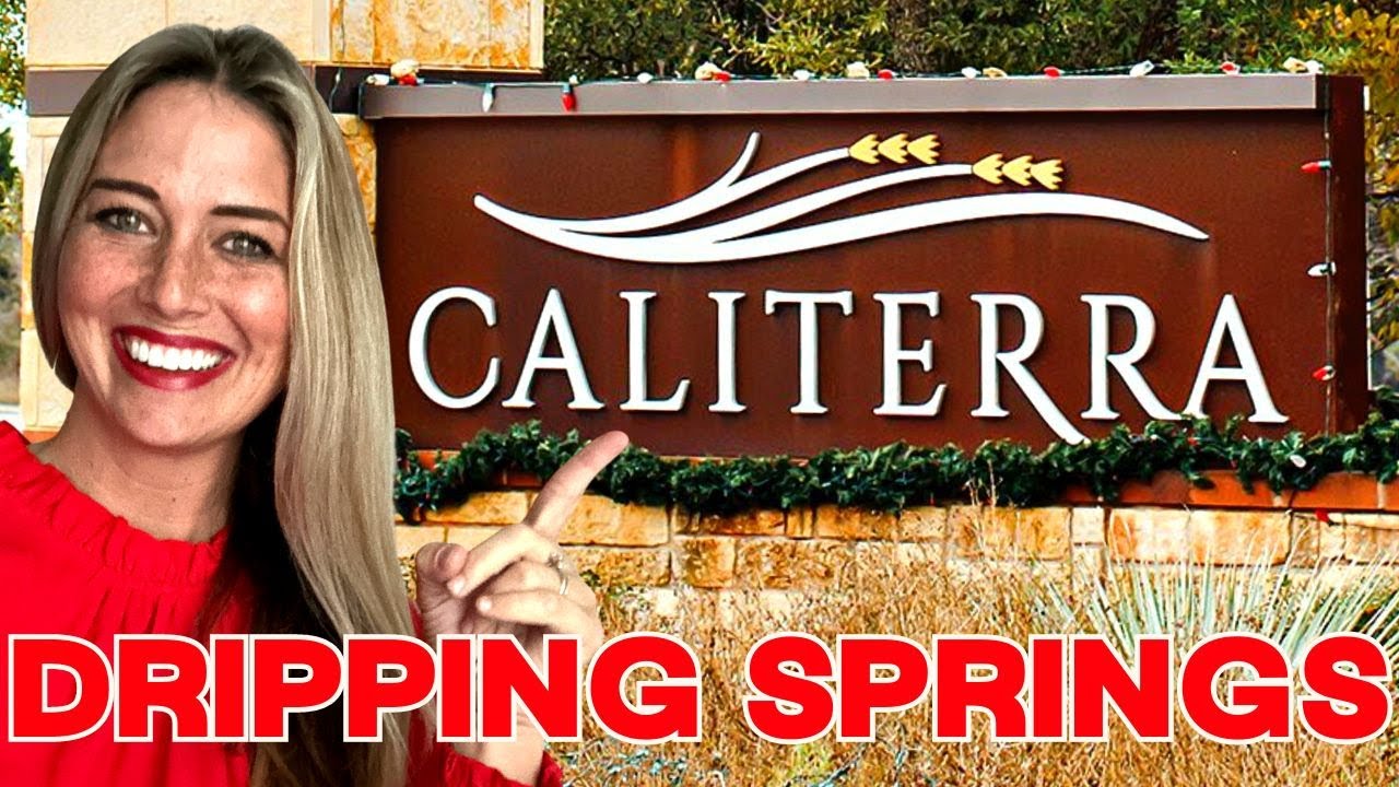 Caliterra Neighborhood in Dripping Springs (What to LOVE and what to HATE!) | PULTE Palmary Tour