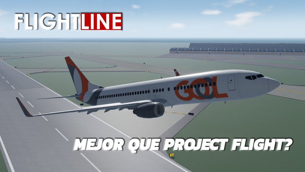 Probando FLIGHTLINE por PRIMERA VEZ ✈️, es MEJOR que PROJECT FLIGHT? 🆚 Roblox FlightLine Simulator.
