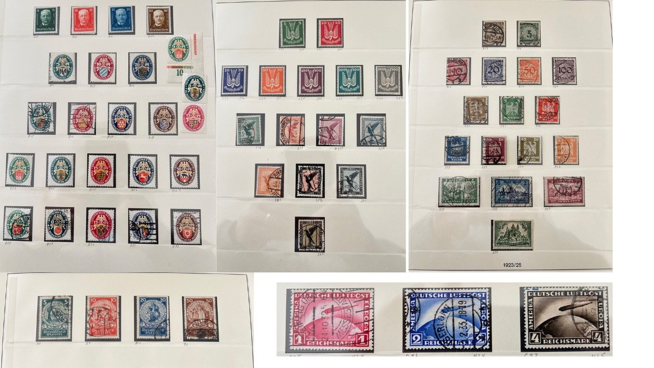 My German Empire 1923 -1933 collection