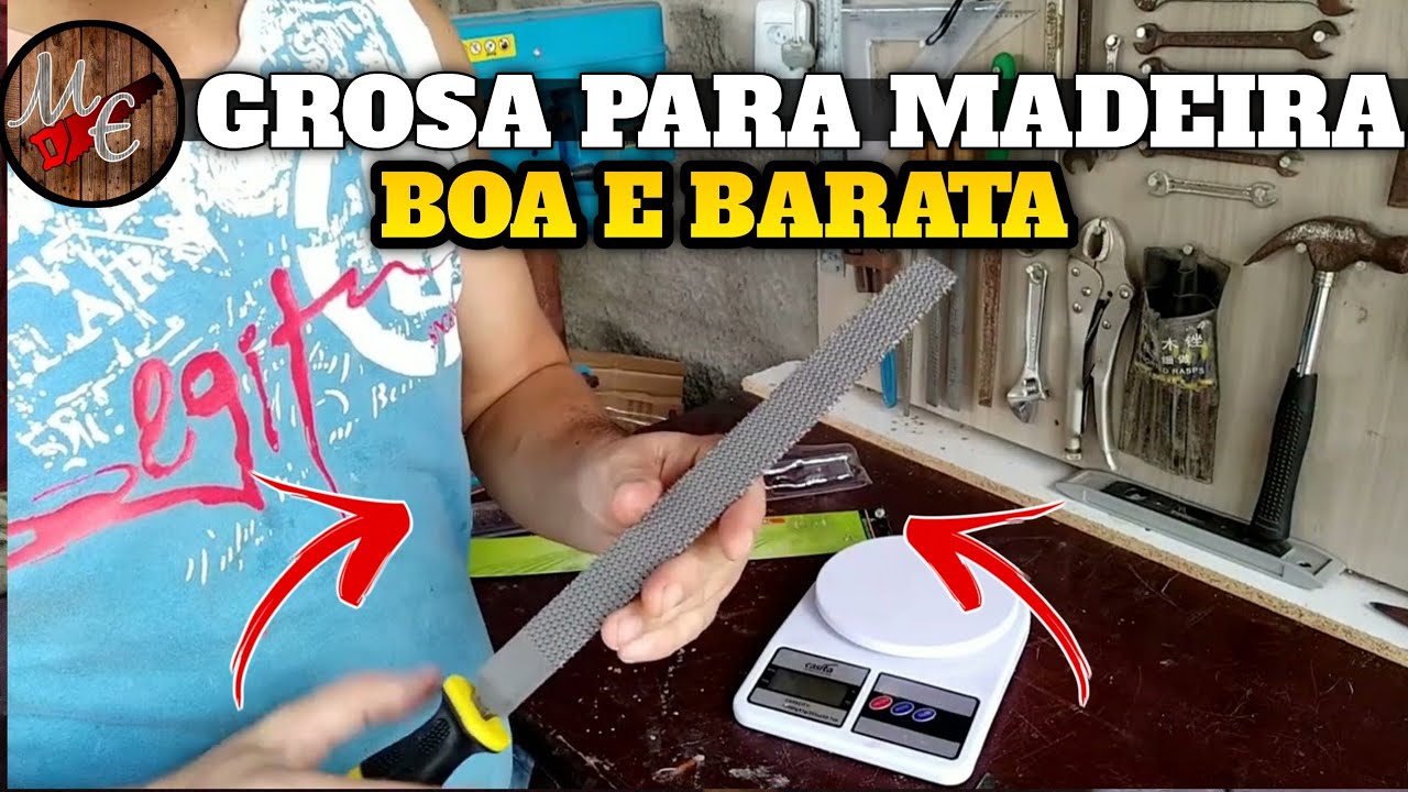 GROSA PARA MADEIRA IDEA, (BOA E BARATA) 👍👍