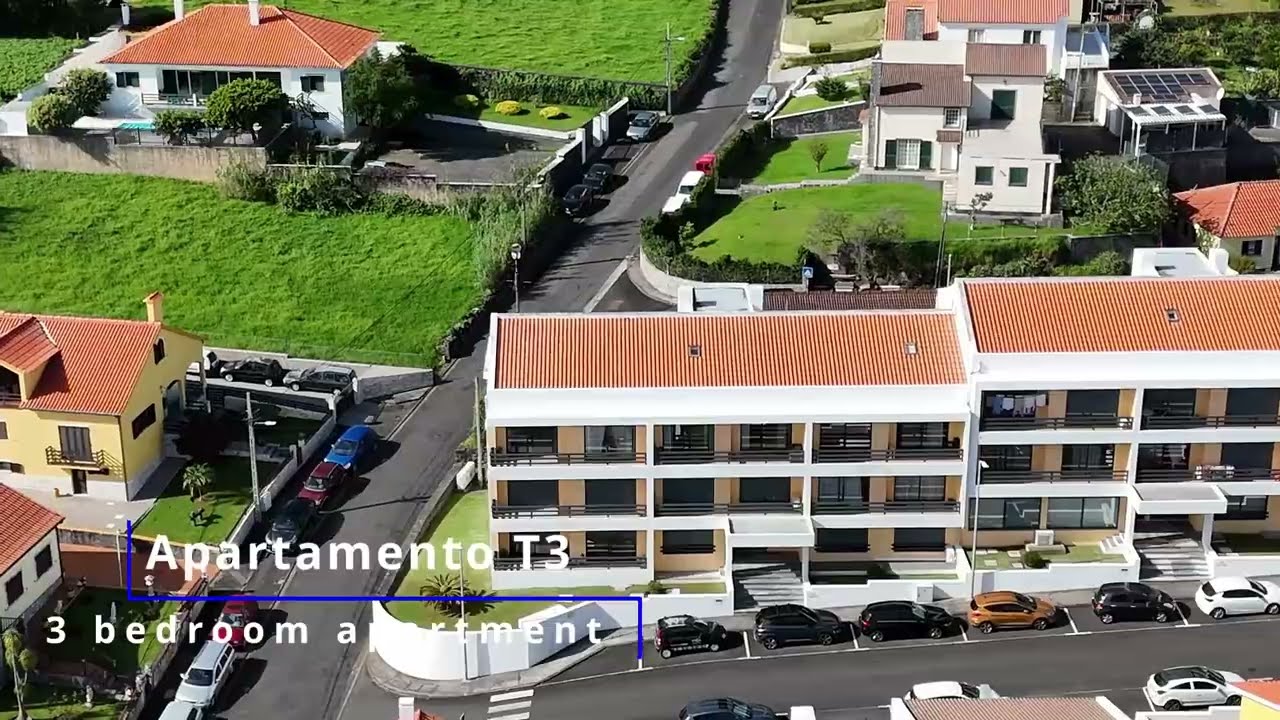 Fantastic three bedroom apartment in Horta city, Faial island