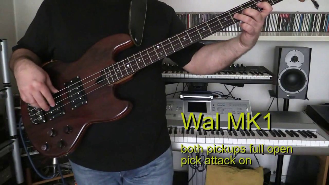 Bass Cover - Vasco Rossi - Giocala (live version) - with Wal Mk1 bass