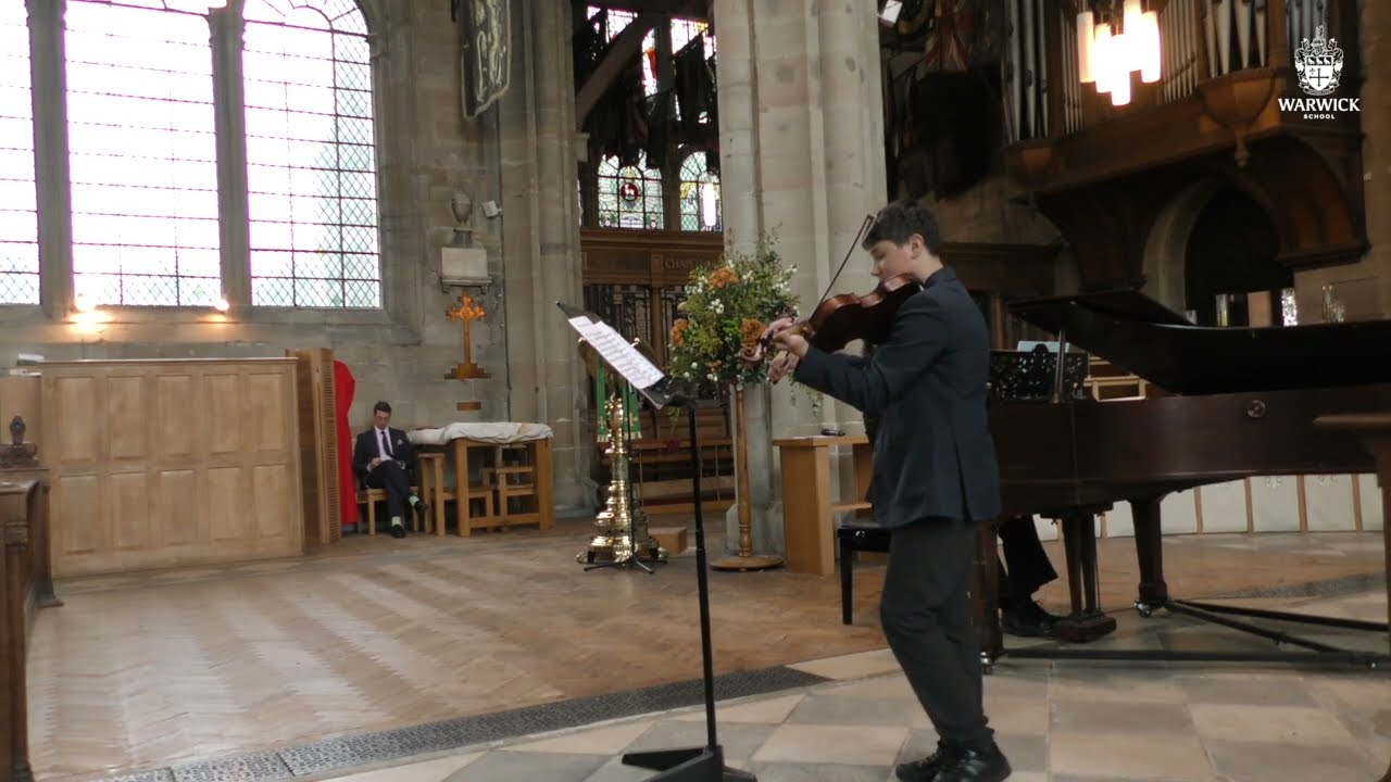 Oscar F - Violin Recital, St. Mary's Church, Warwick - October 2025