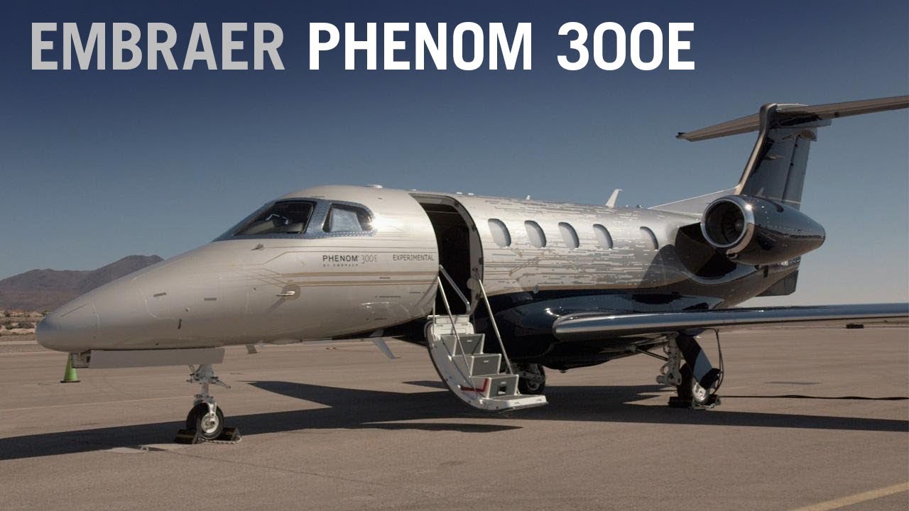 Embraer’s New Phenom 300E Business Jet Debuts at NBAA 2017 – AIN