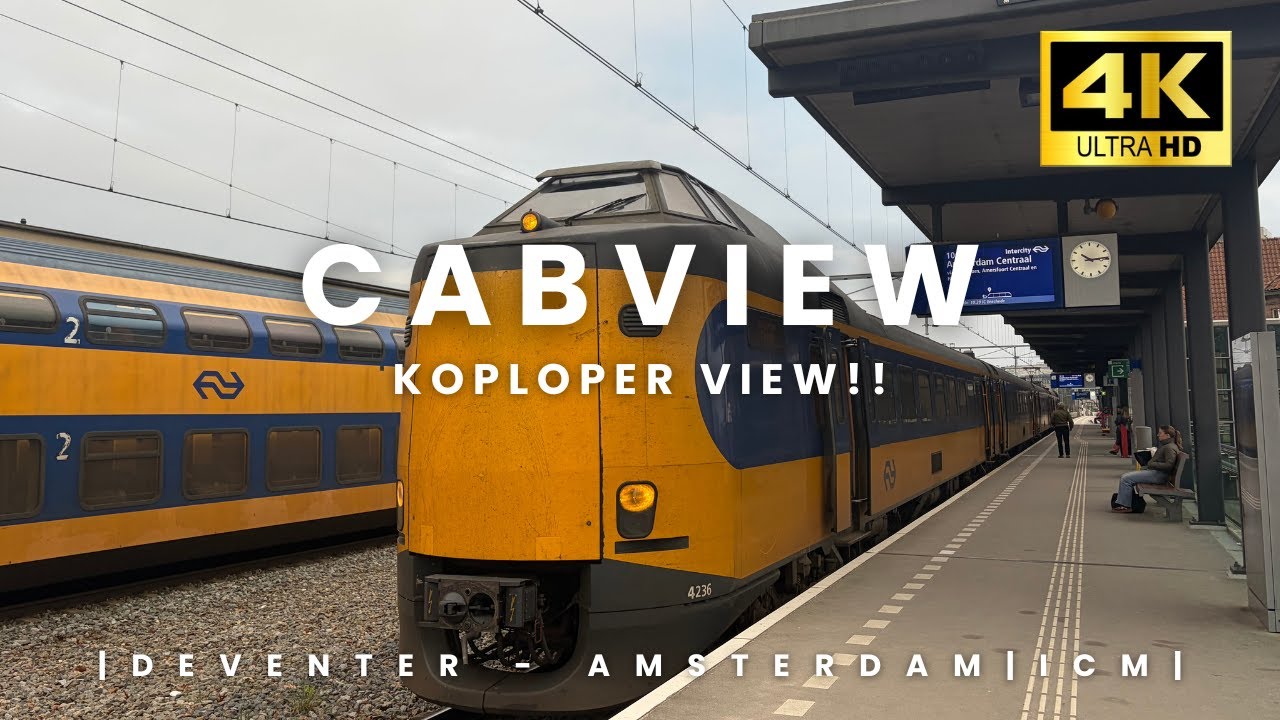 Cabinerit (4K) | ICM | Van koekstad naar hoofdstad | Deventer - Amsterdam | Dec '25' |