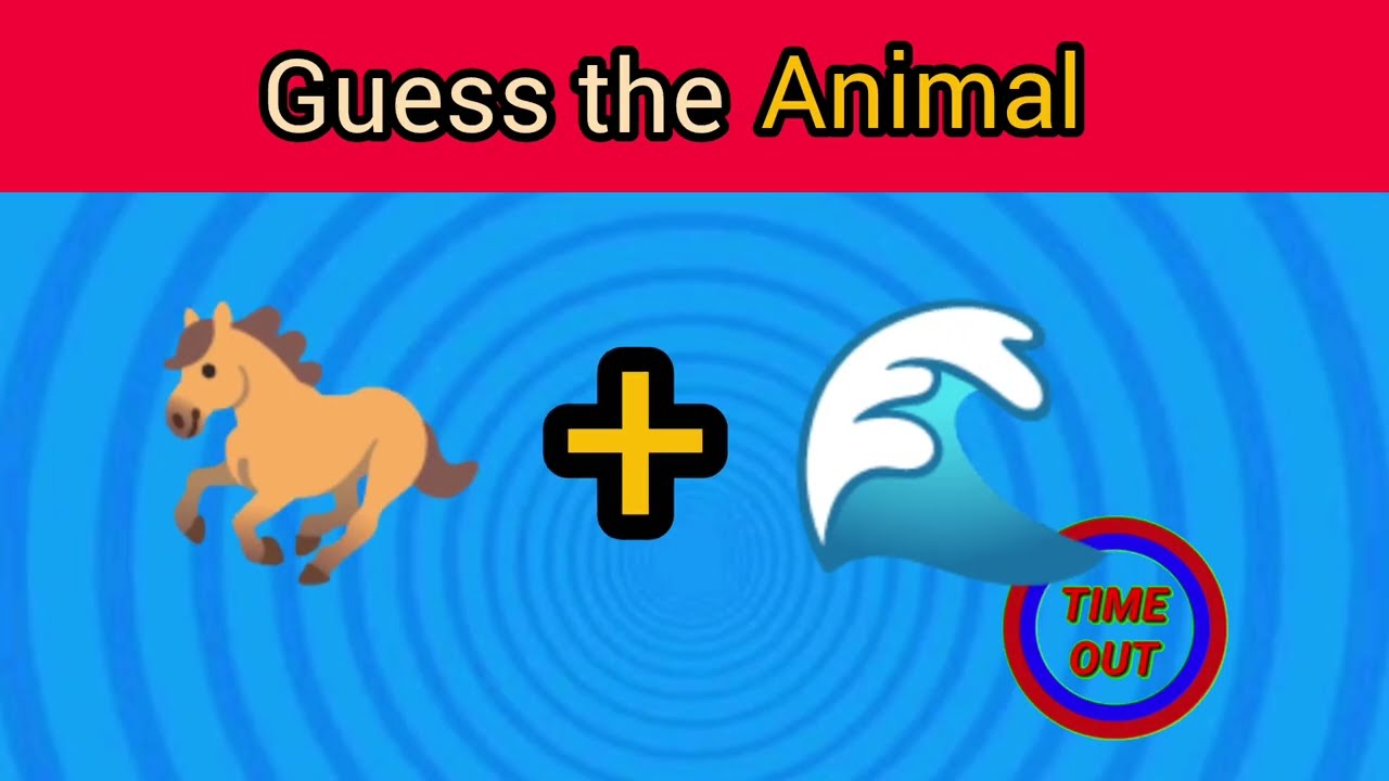 GUESS THE ANIMALS BY EMOJIS CHALLENGE 🤗 || GUESS CHALLENGE 2025