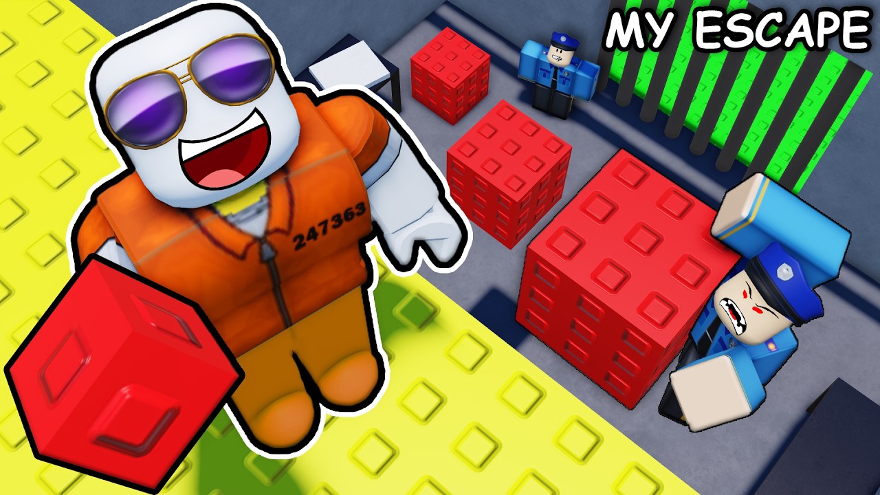 я выжил в Roblox построй свой побег...