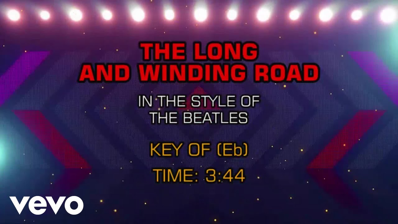 The Beatles - The Long And Winding Road (Karaoke)