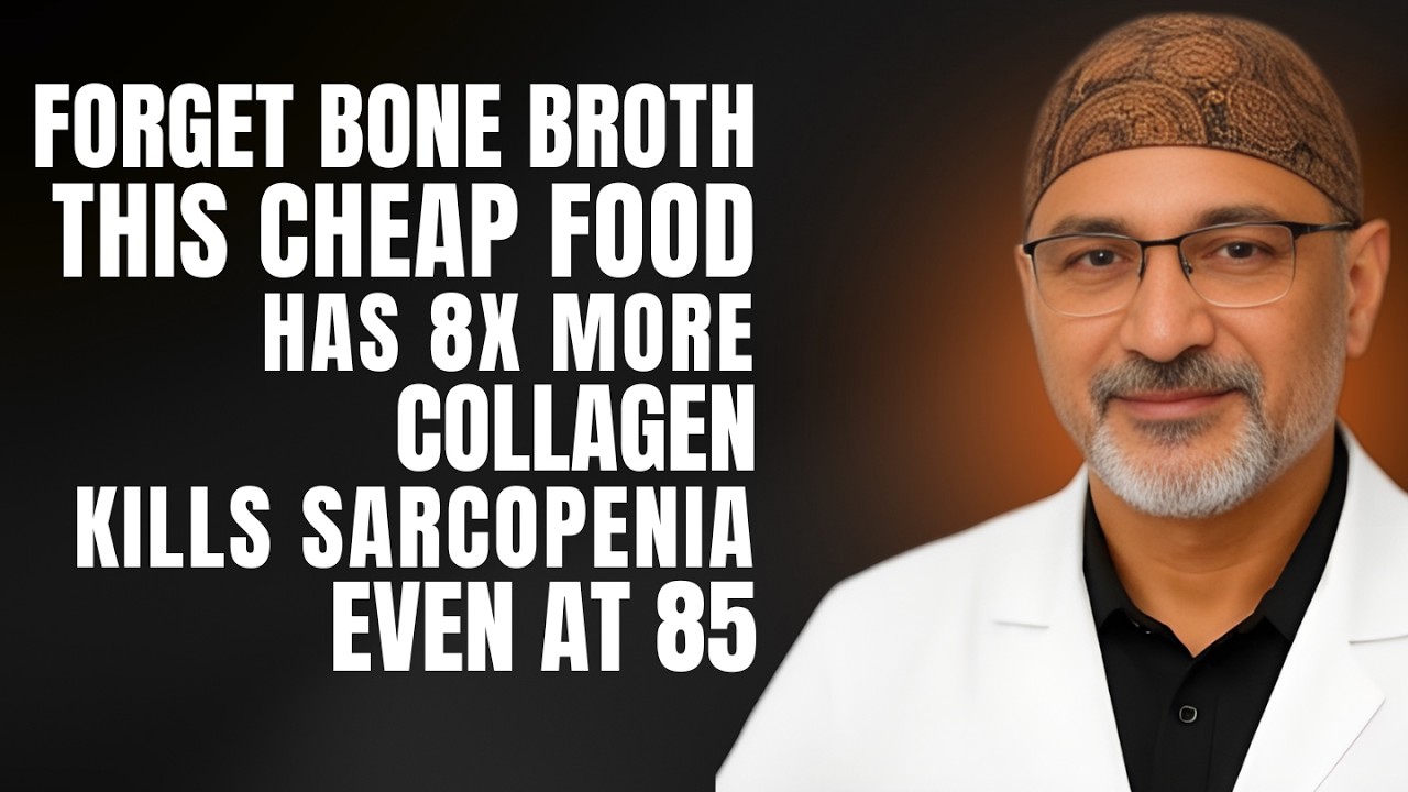 Forget Bone Broth! This Food Builds Muscle And Kills Sarcopenia. | Senior Health Tips