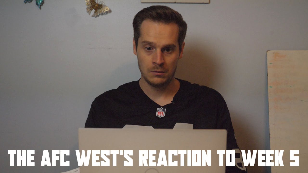 The AFC West's Reaction to Week 5
