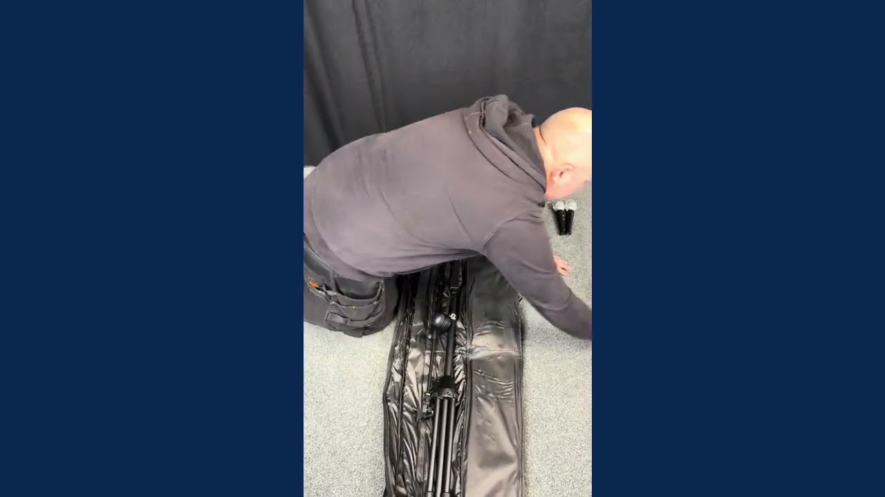Dual Microphone Stand Bag Demo (CC1066) 