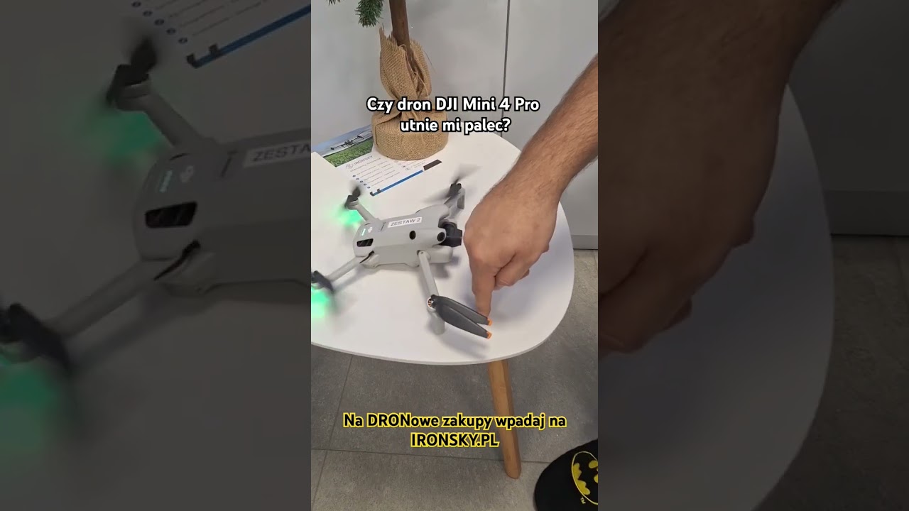 Testujemy nową funkcję w DJI MINI 4 PRO #drony #djimini4pro #djipolska #ironskypl