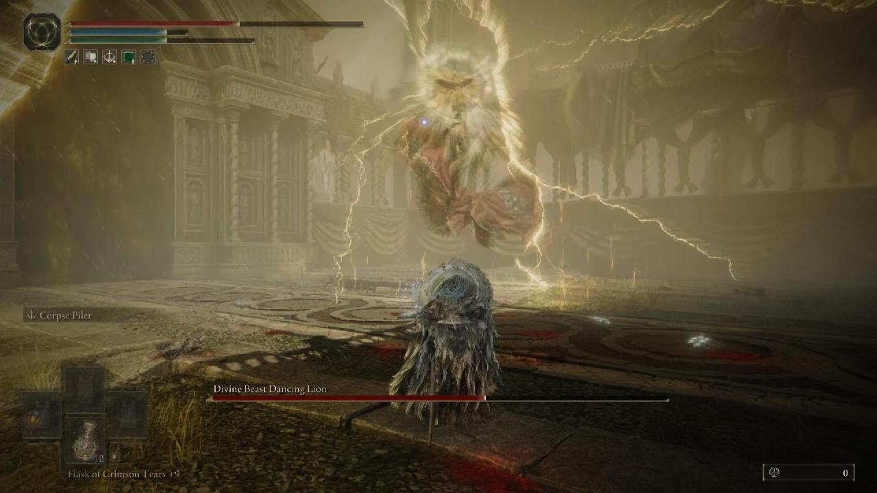 ELDEN RING DLC:Divine Beast Dancing Lion Fight