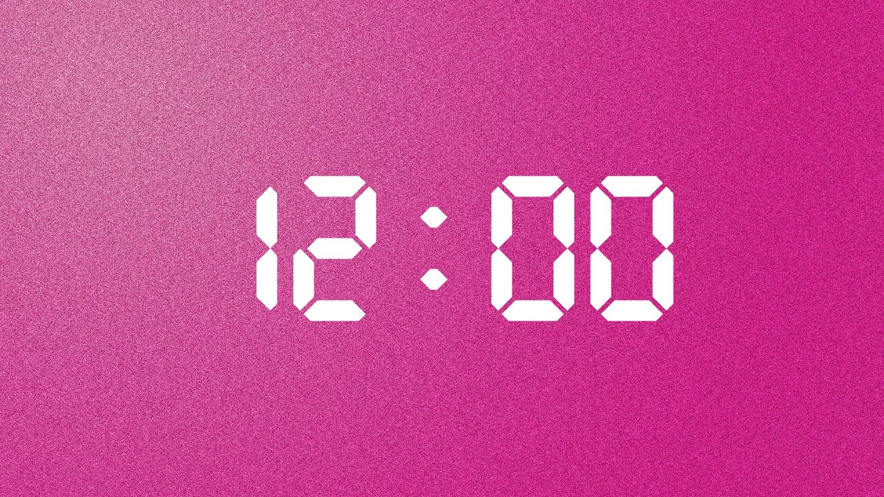 12 Minute Timer Wellness Session | Rose Gold Edition | NX
