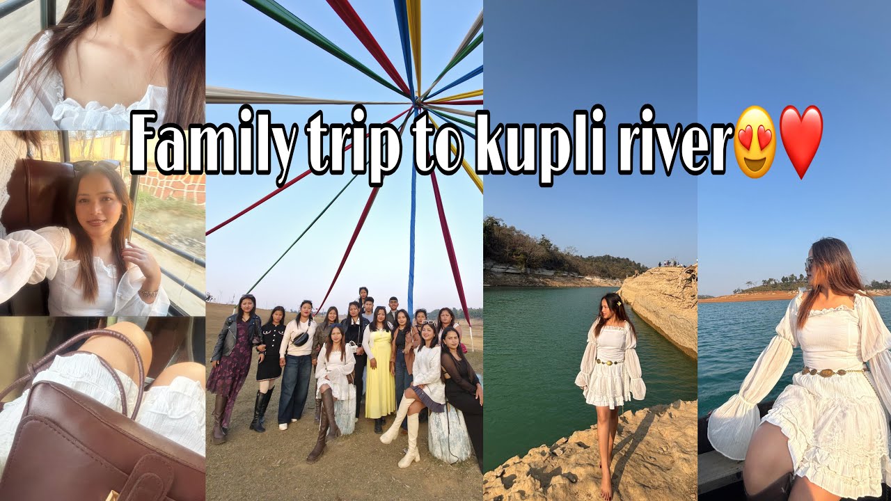 Family trip to KUPLI RIVER🌊❤️||Mini Thailand Vlog🏝️🤩#family #minithailand #vlog #explore #meghalaya 