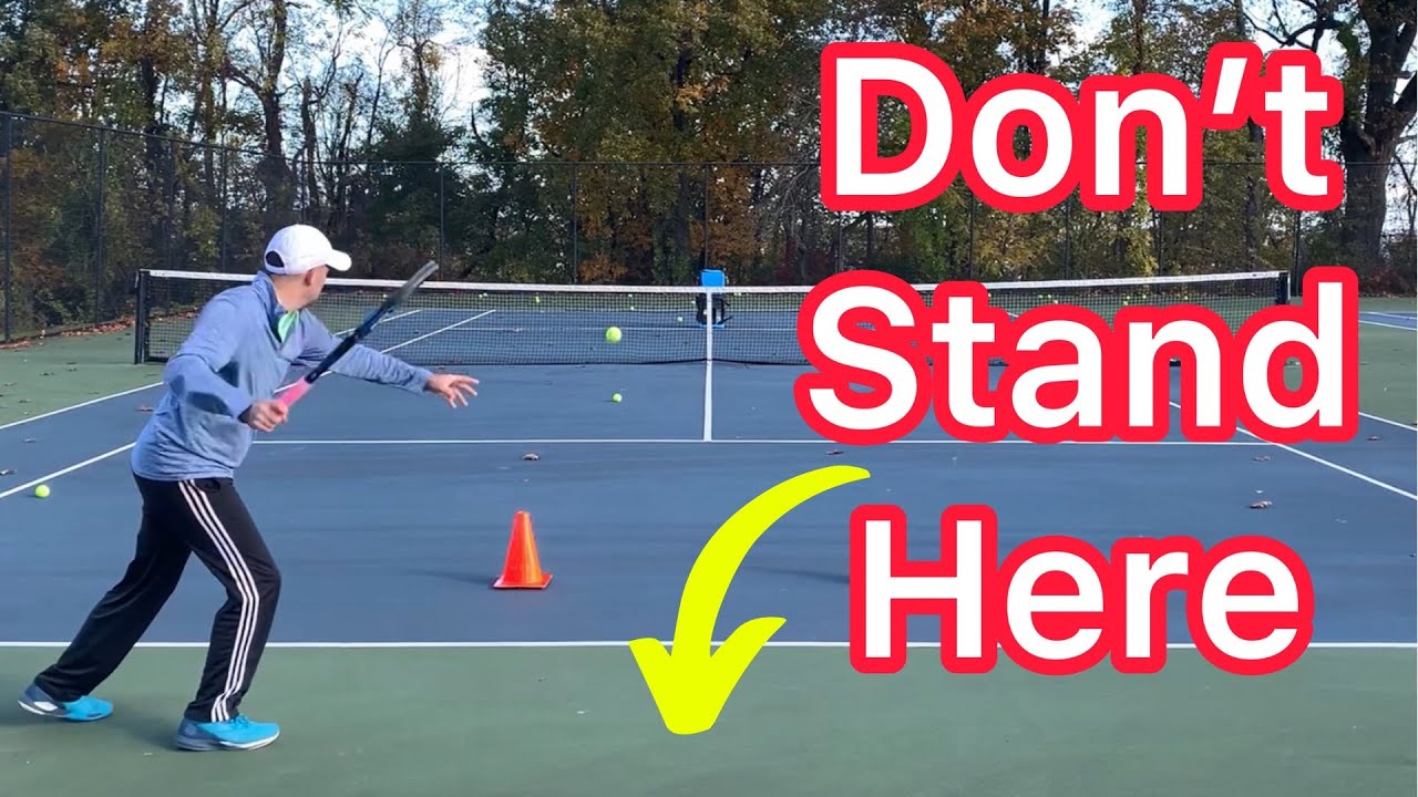 Where To Stand When Playing Tennis (Easy Singles Strategy And Court Positioning)