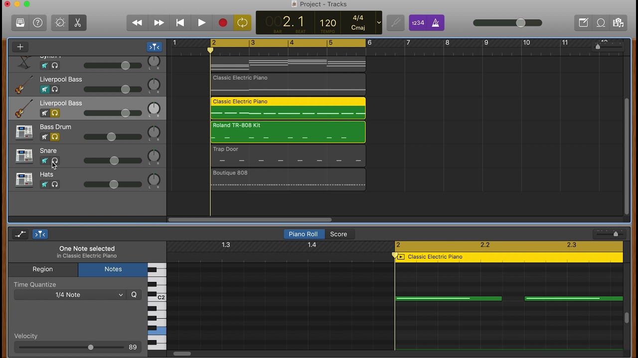 GarageBand Build A Piece: 5_More Flavor To Your Bass Line