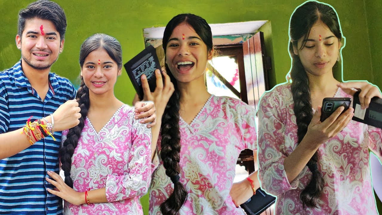 रक्षाबंधन में दिया वैशाली को ब्रांड न्यू फोन 📱 || Iphone 16 ?? pahadi lifestyle vlogs || daily vlogs