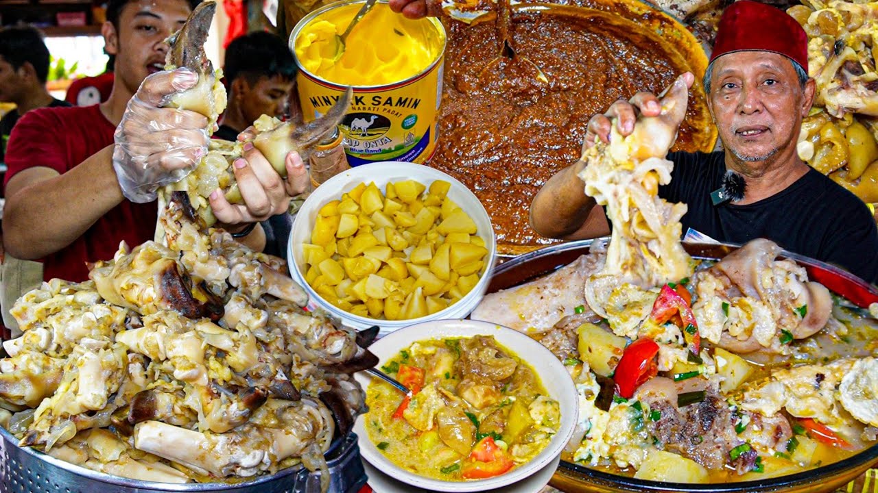 EDAN!! 300 KAKI SAPI LUDES TIAP HARI! SOTO KIKIL BRUTAL SUPER EMPUK! Soto Gragot H. Yanto