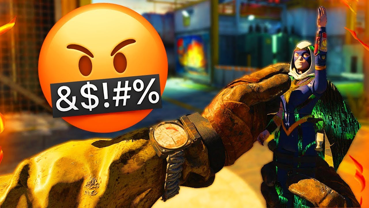THE ACTION FIGURE MAKES PEOPLE ANGRY IN BLACK OPS 4 !!
