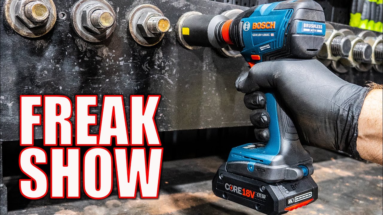 Ударный гайковерт или гайковерт? Полный обзор BOSCH FREAK GDX18V-1860C