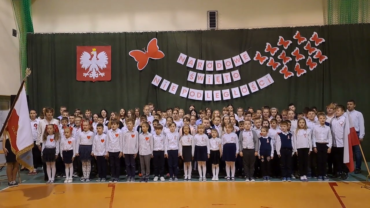 Szkoła do HYMNU SP Goleszyn