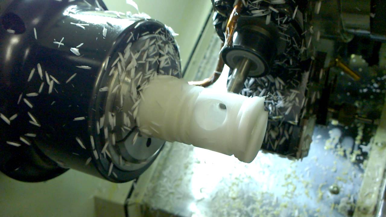 No coolant Nakamura Tome with Live tooling Filling Valve Delrin Plastic TMC