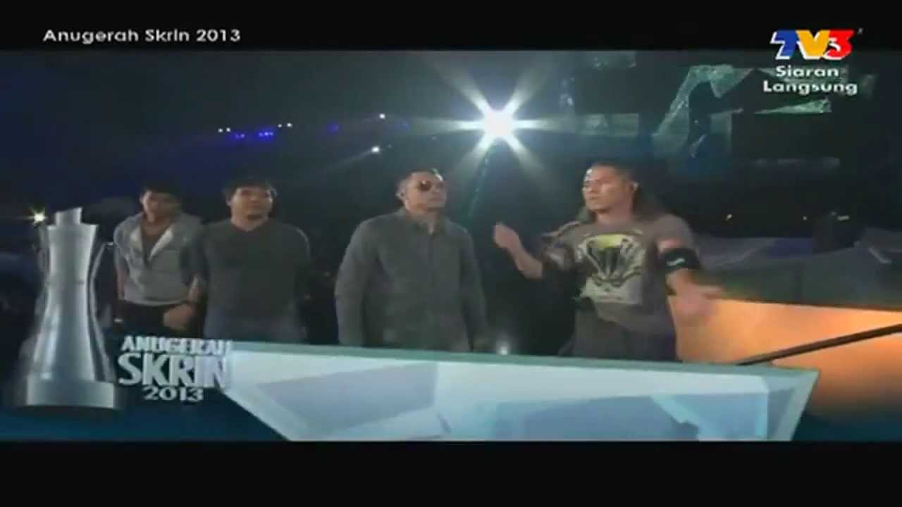 [HD] Anugerah Skrin 2013 Adi Putra Rosyam Nor KL Gangster Opening Cut