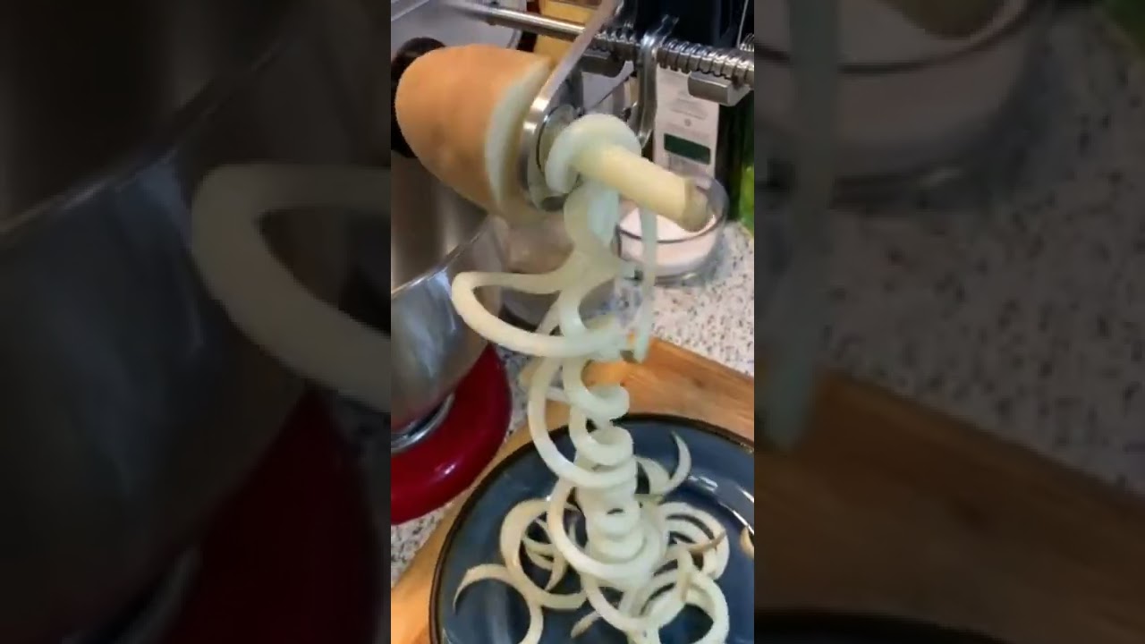 Food Matrix Curly Fries Cutting