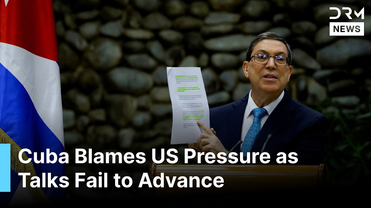 DIPLOMATIC DEADLOCK: Cuba's Foreign Minister Blames US Pressure as Talks Fail to Advance | AC1C