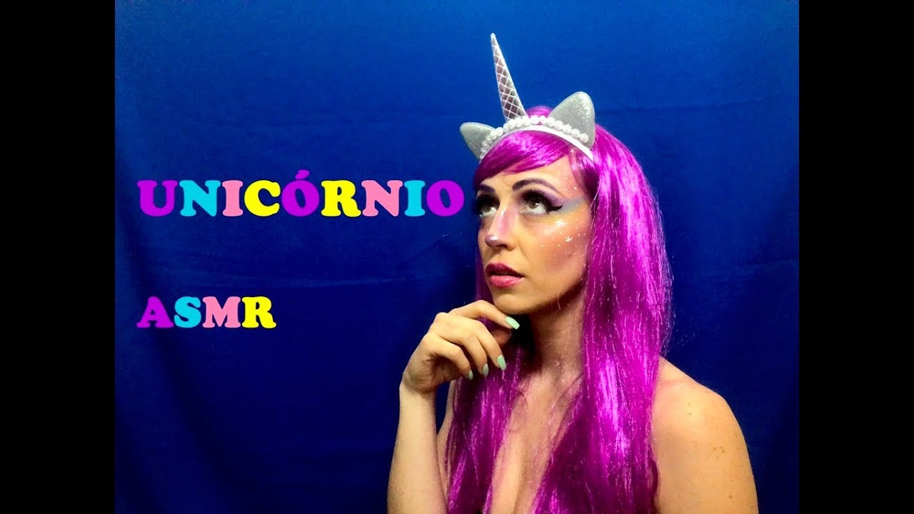 {ASMR BINAURAL}PORTUGAL Roleplay Unicórnio: Salão de Beleza (mouth sounds, píncel na tela),