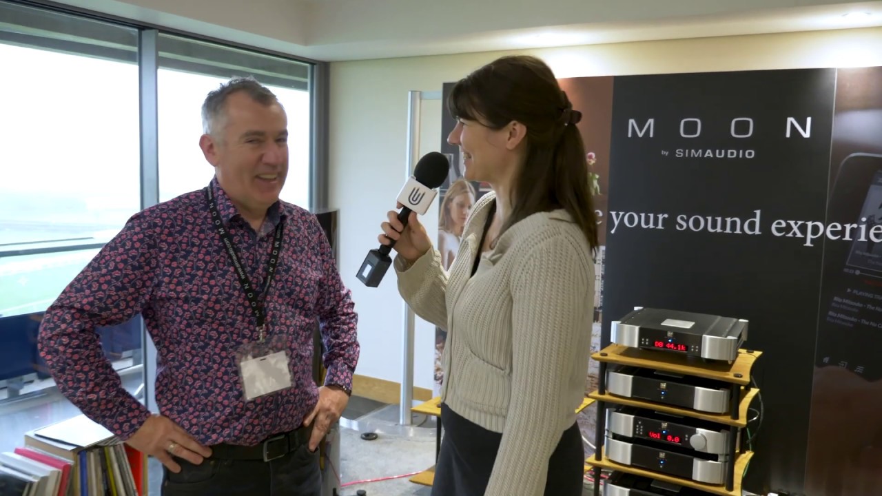 Interview with MOON by SimAudio at The UK Hi-Fi Show Live 2019