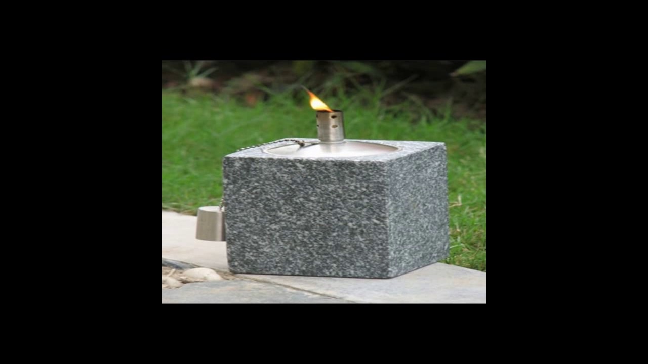 Glass tabletop oil lamp garden torch with ibreglass wicks and new wick holder GT 024 manufacturer