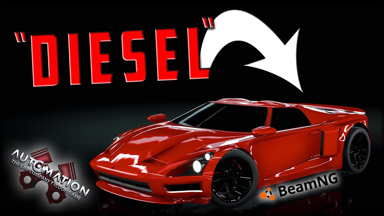 Building A Diesel Supercar!? Automation - BeamNG
