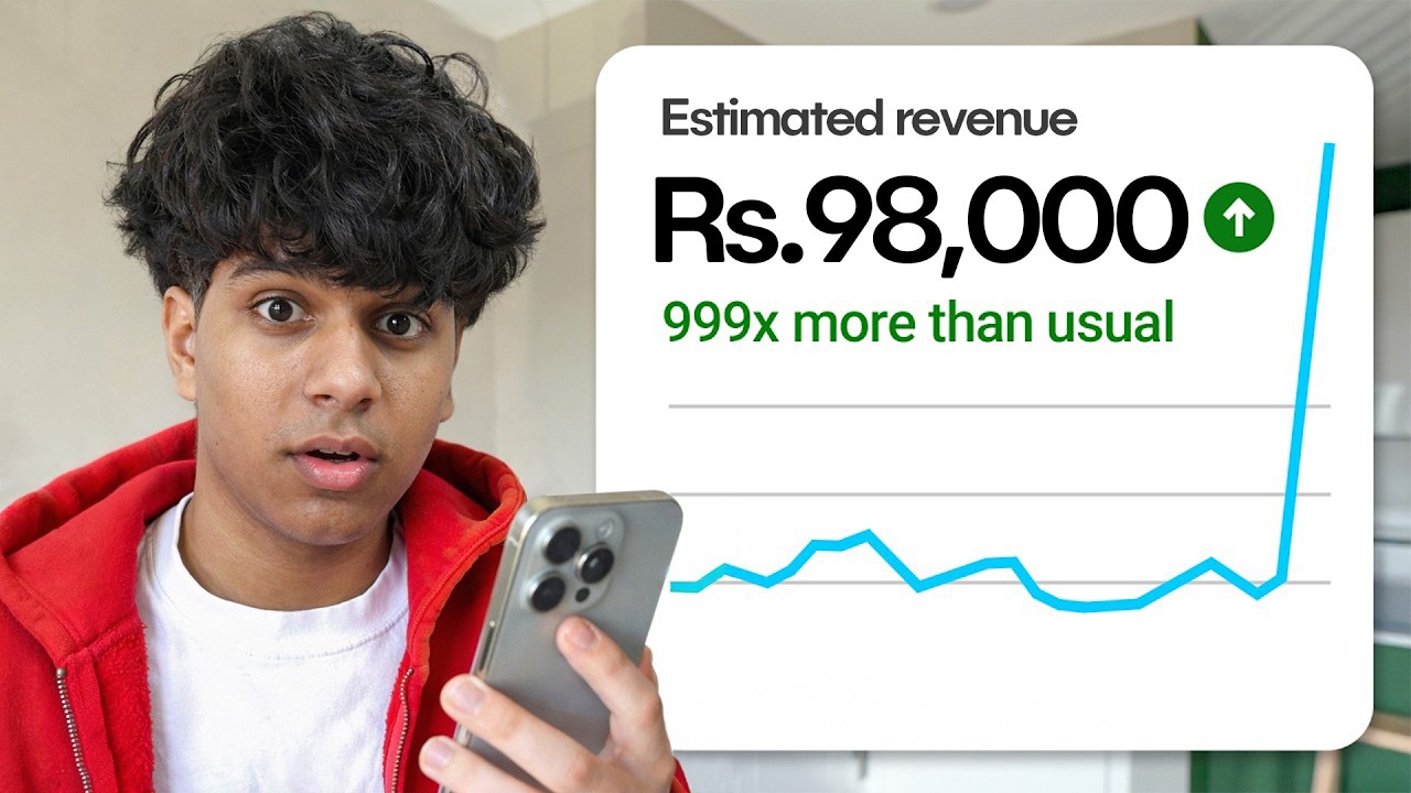 How Much YouTube Paid Me For 100,000 Views! 😱| YouTube ආදායම 💵 | Sri Lanka 🇱🇰