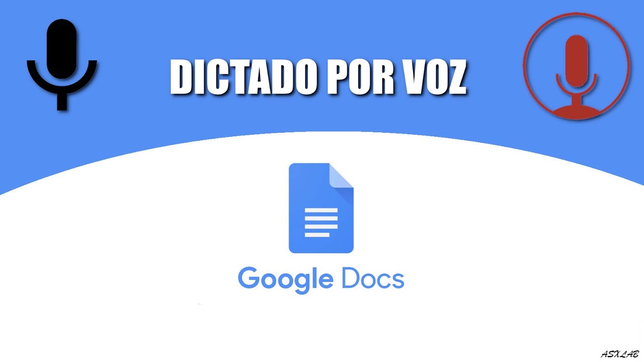 Dictado por Voz desde Google Docs.
