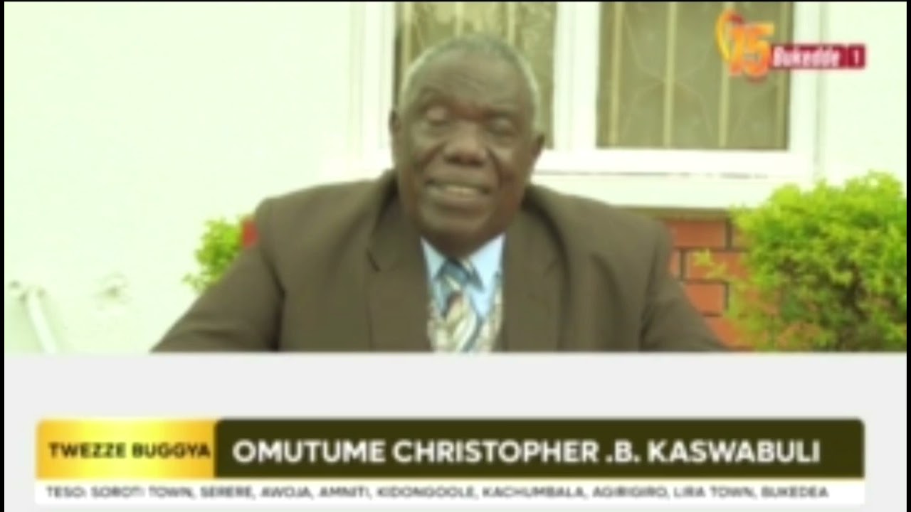 OMUBUULIZI WE'ENGIRI YA ISA MASIYA  C.BESWERI KASWABULI ON BUKKEDE TV 1.      24 -11-2024
