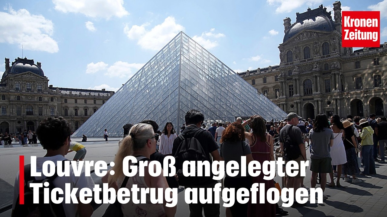 Louvre: Groß angelegter Ticketbetrug aufgeflogen | krone.tv NEWS