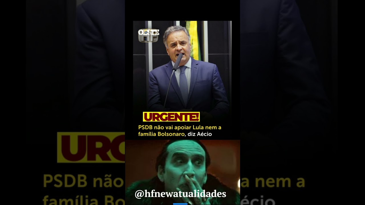 A&eacute;cio Neves e o PSDB: A decis&atilde;o que pode abalar a pol&iacute;tica 🔴⚖️
