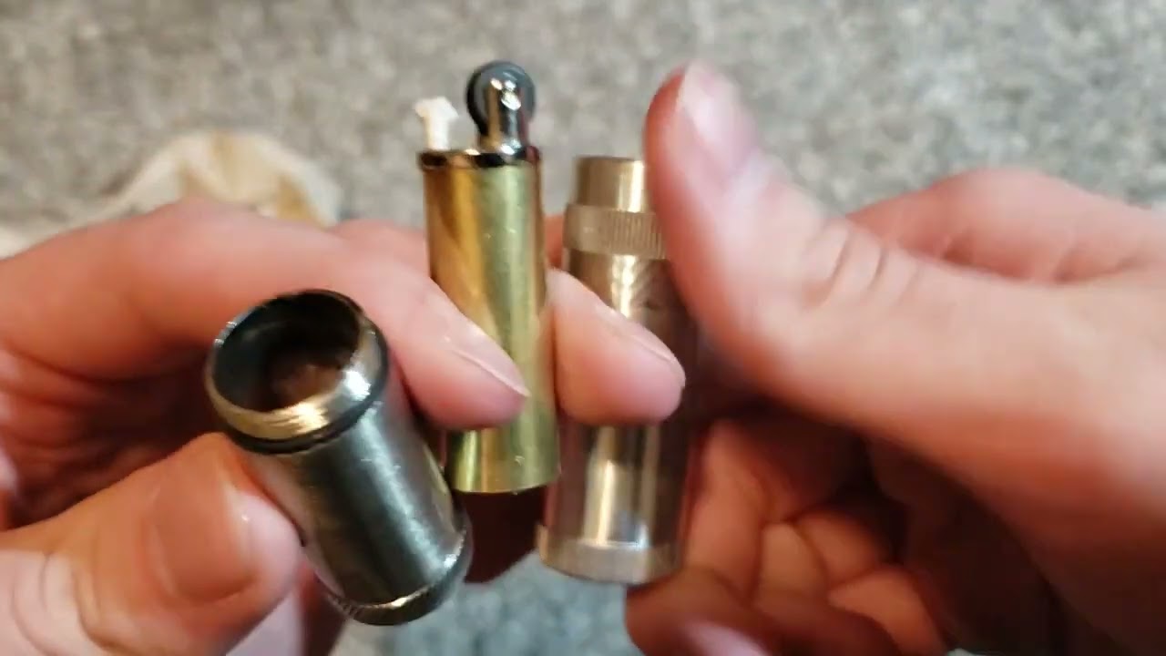 Real German WW2 Lighter Compared to Better Modern Replica