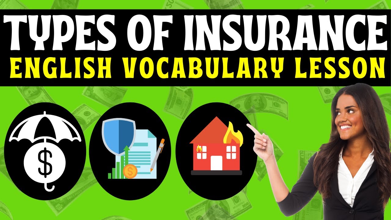 Insurance in English | Types of Insurance | English Wordlist | Explained | English Speaking Practice