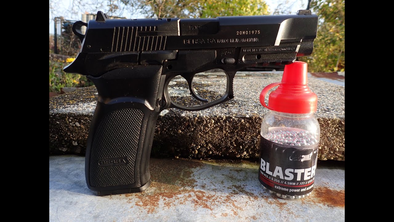 ASG Bersa Thunder 9 Pro 4,5mm CO2 - Argentine pistols - BB shots