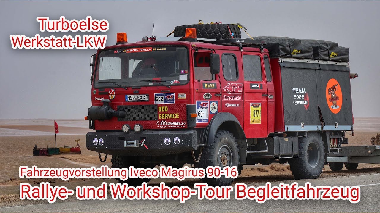 Fahrzeugvorstellung - Turboelse - Werkstatt-LKW, Rallye-  und Workshop-Tour Begleitfahrzeug.