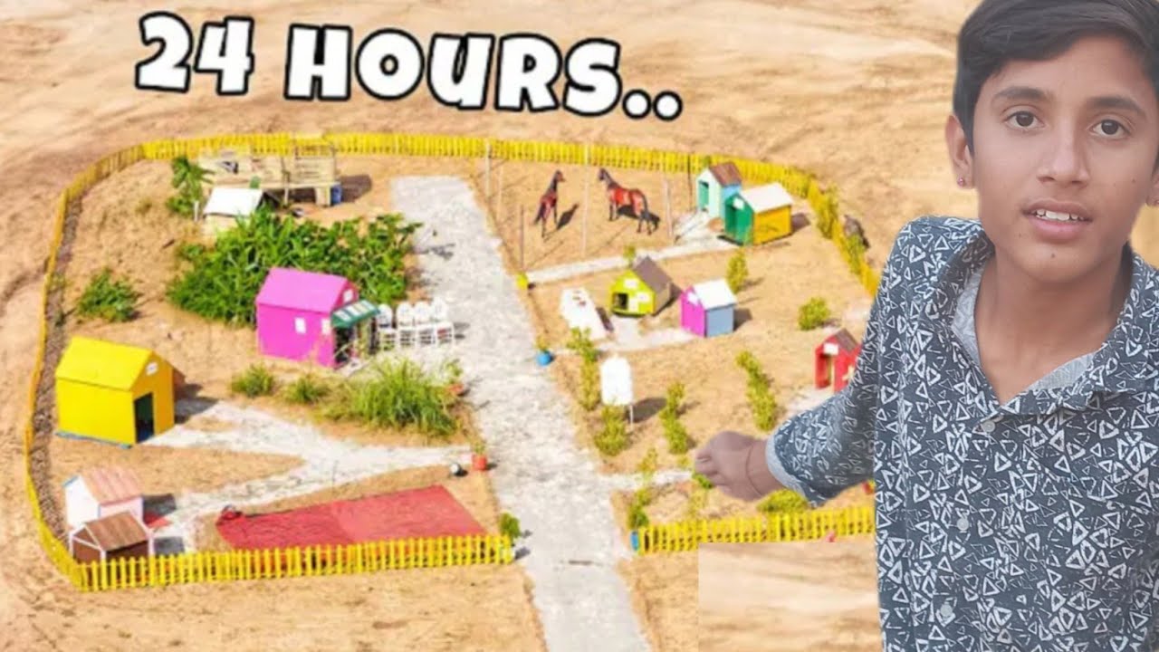 Living 24 Hours in a Mini Village
