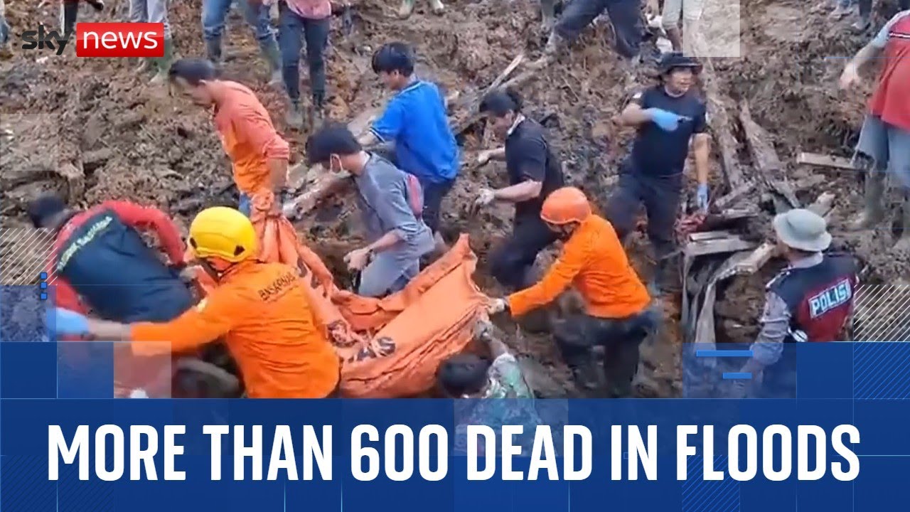 Rescuers struggle to find survivors after devastating floods and landslides